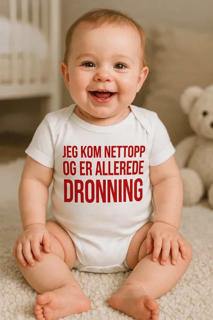 Baby-body Allerede liten dronning – JEG KOM NETTOPP