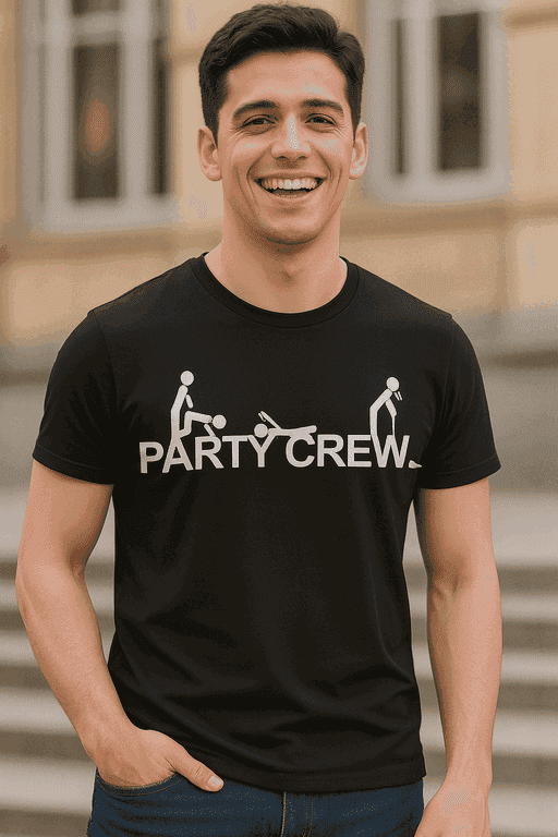 PARTY CREW - T-skjorte