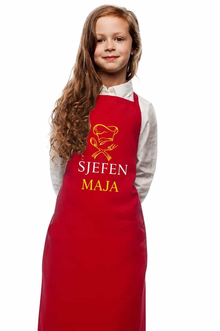 Forkle liten sjef med navn – SJEFEN MAJA