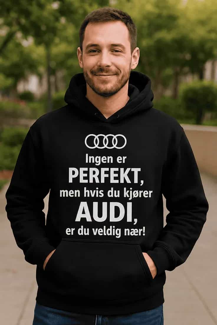 Genser perfekt med ønsket bilmerke