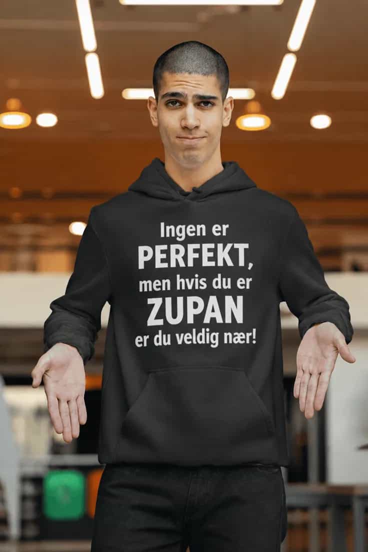 Genser perfekt med navn – Ingen er PERFEKT, men