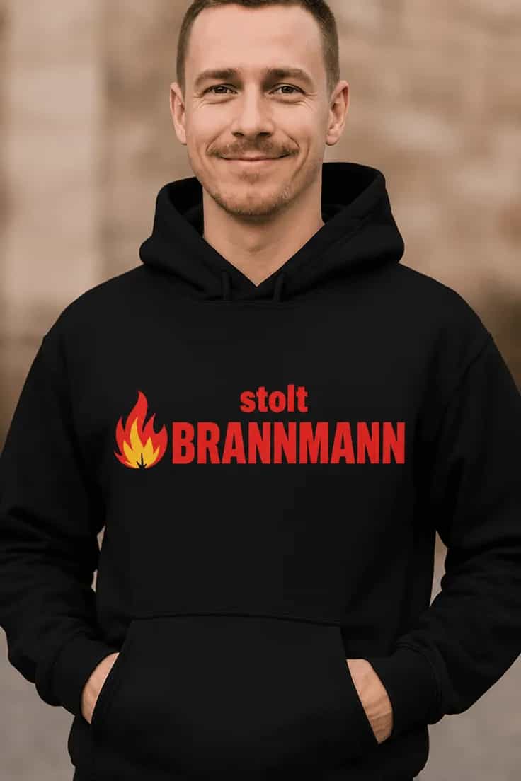 Genser stolt brannmann – stolt BRANNMANN