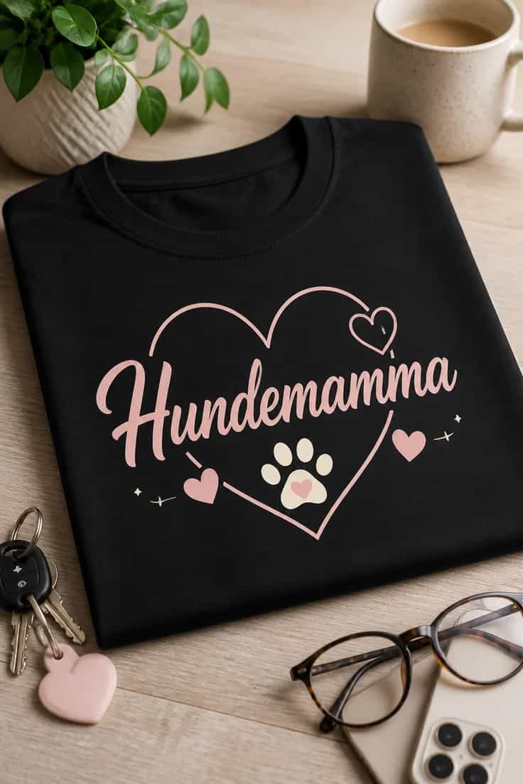 Hundemamma T-skjorte – Hundemamma