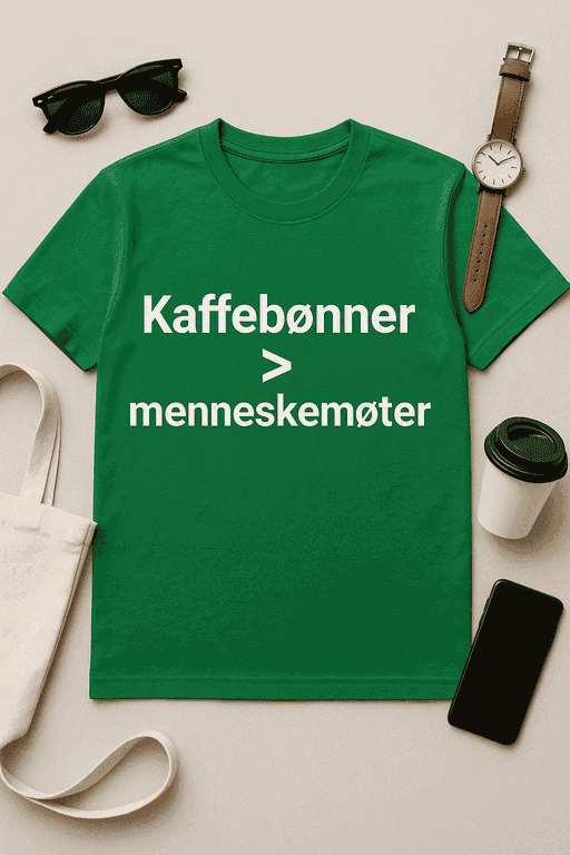 Kaffebønner > Menneskemøter T-skjorte