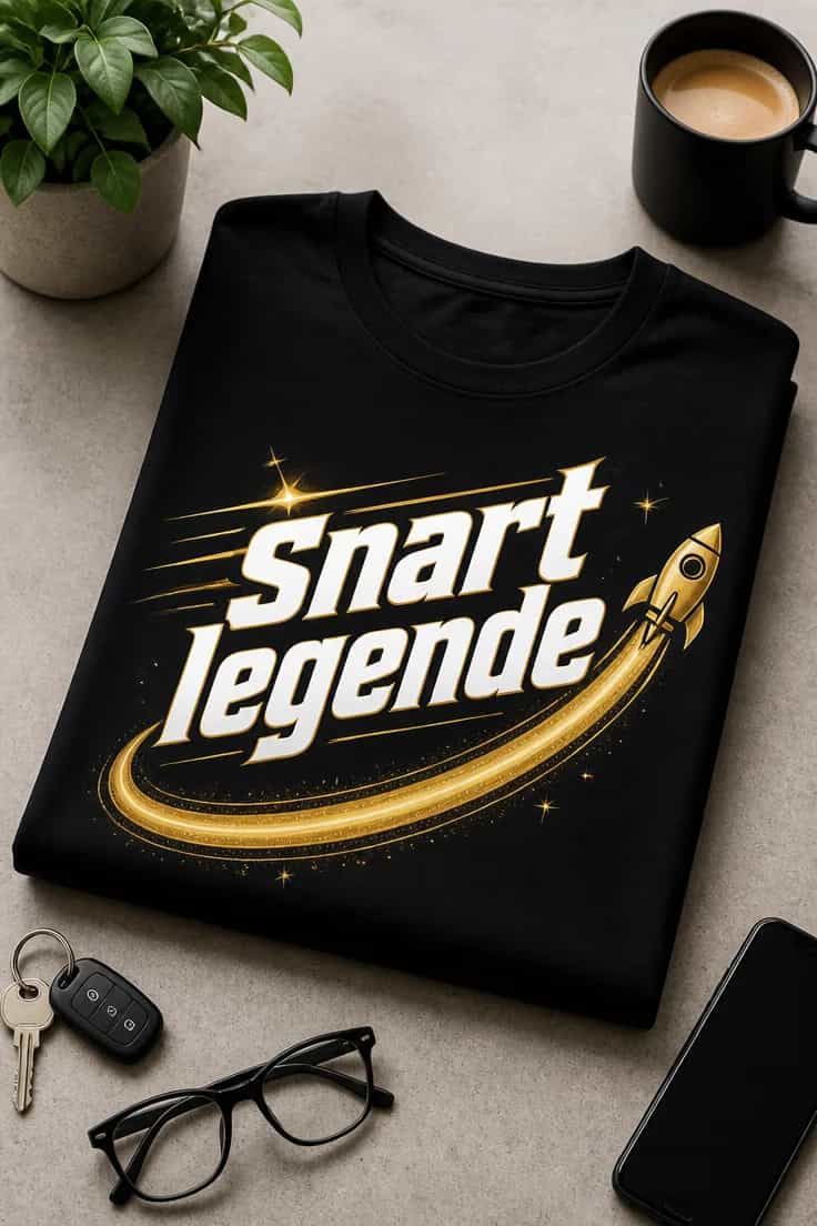 Morsom t-skjorte med Snart legende
