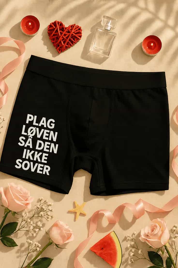Boksershorts Plag løven så den ikke sover
