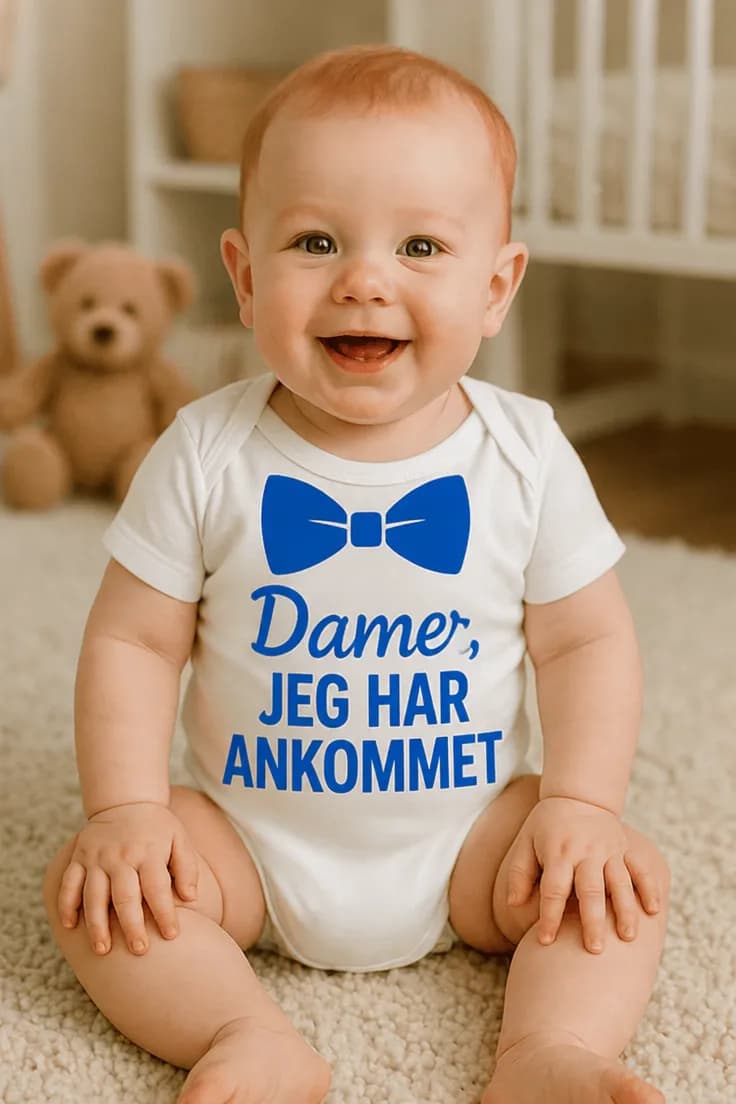 Baby-body damer jeg har ankommet – Damer, JEG HAR