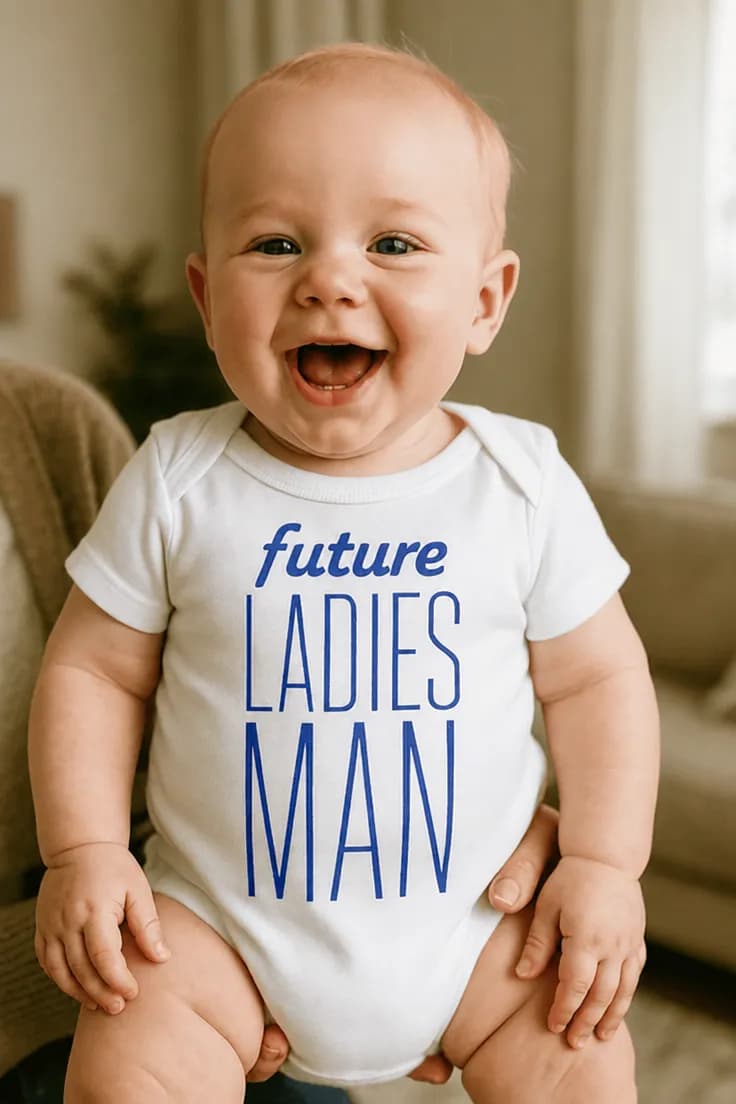Baby-body Fremtidig sjarmør – future LADIES MAN