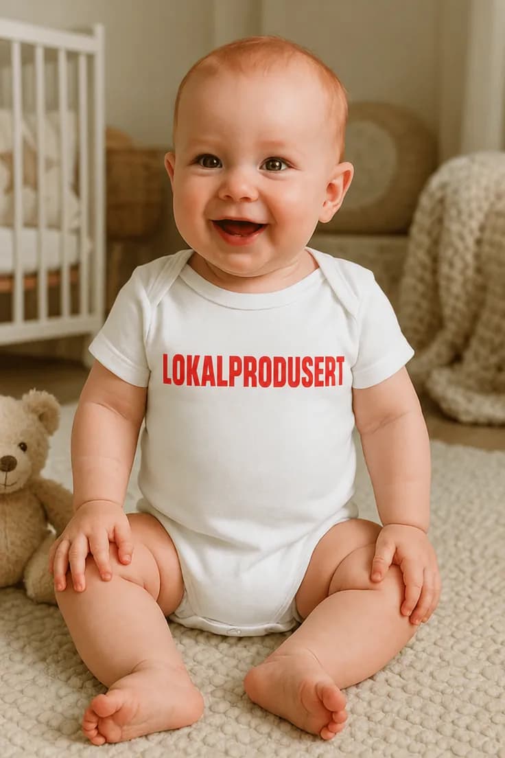 Baby-body Lokalprodusert – LOKALPRODUSERT