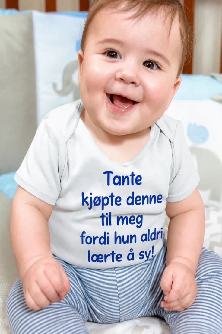 Baby-body Tante kjøpte denne – Tante kjøpte denne