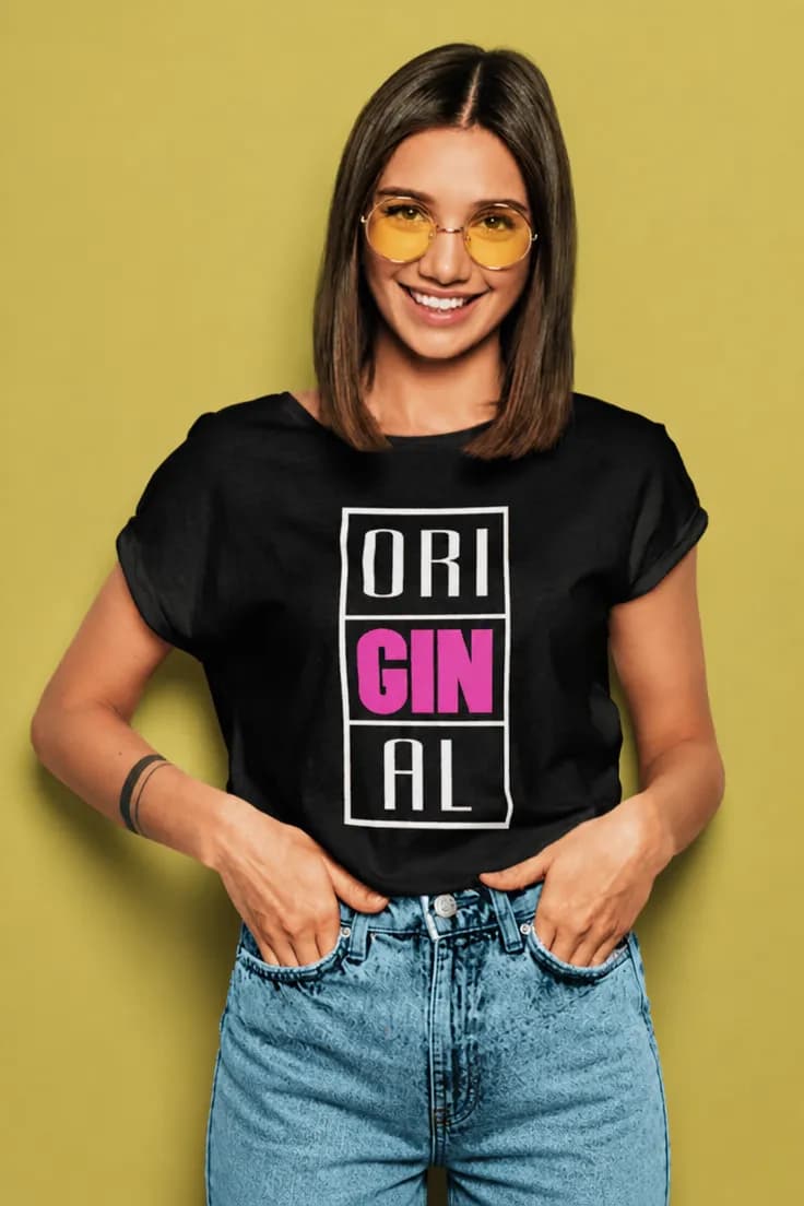 Morsom t-skjorte original – ORI GIN AL