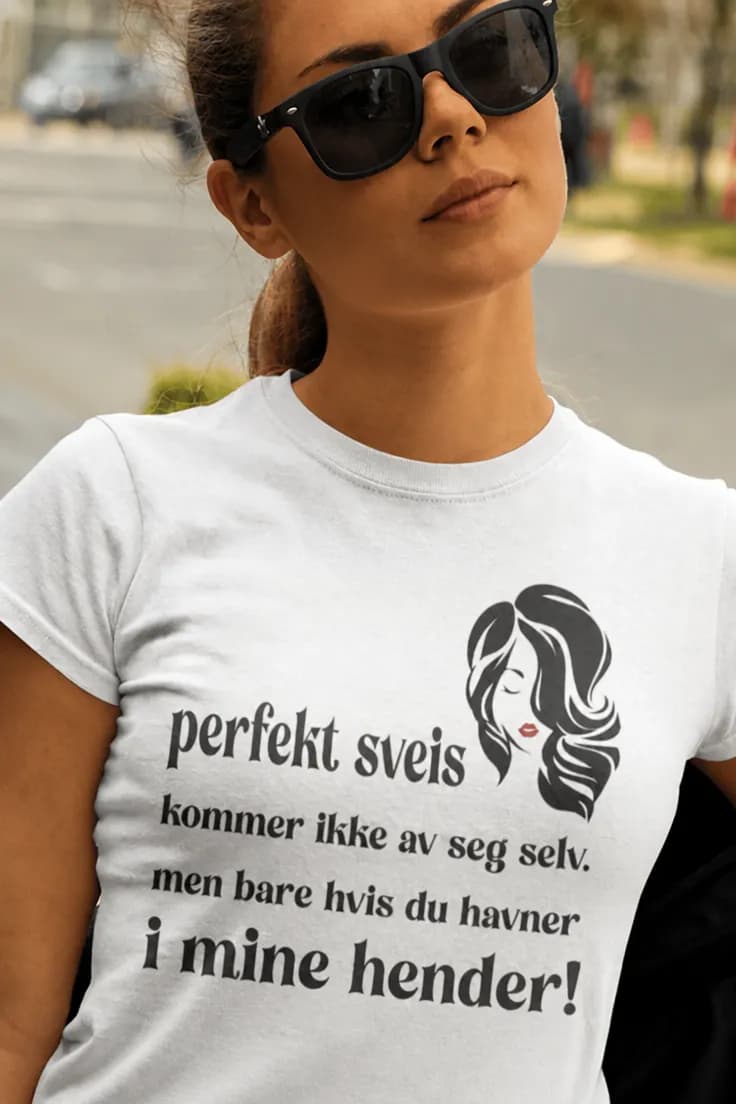 Morsom t-skjorte Perfekt sveis – perfekt sveis