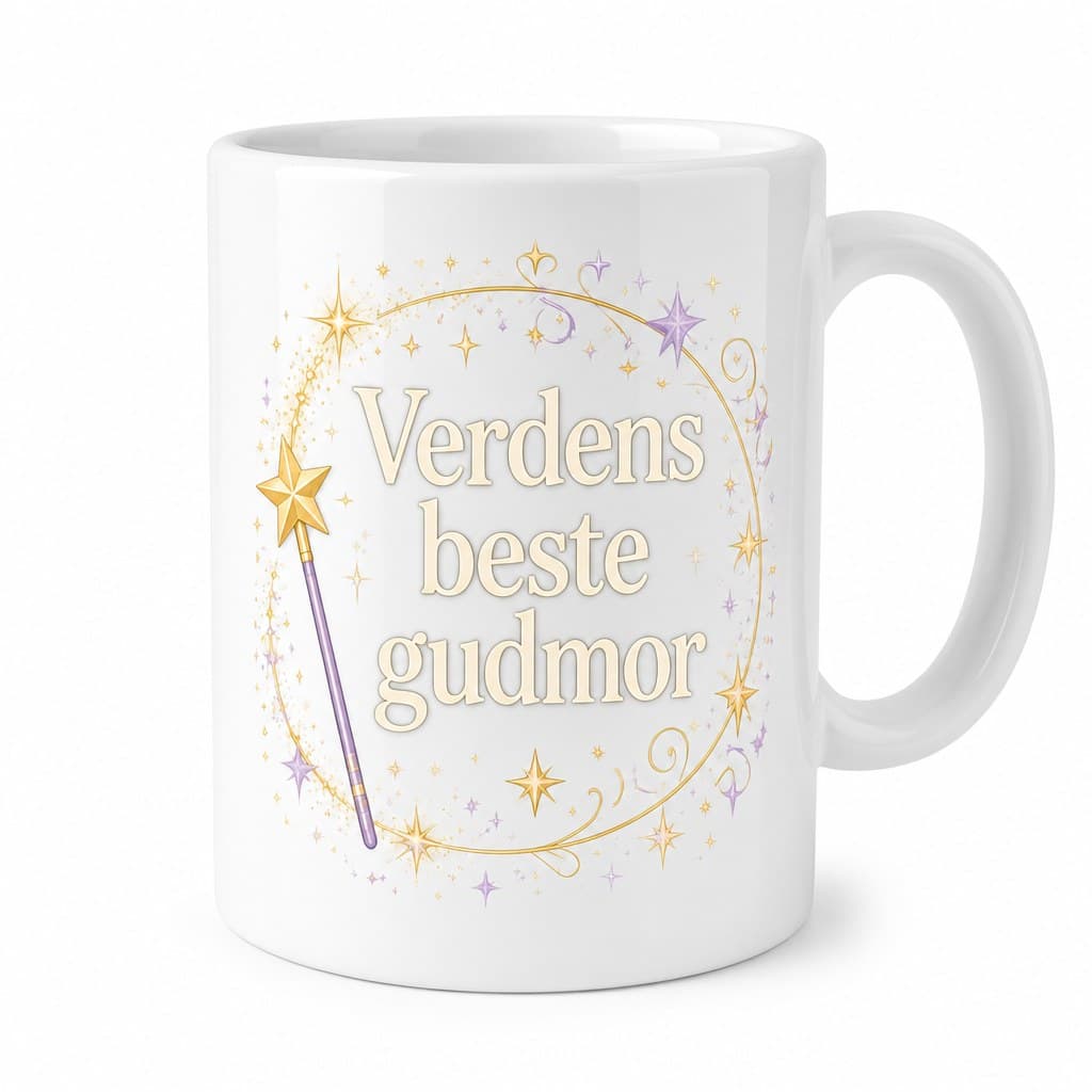 Kopp til gudmor – Verdens beste gudmor