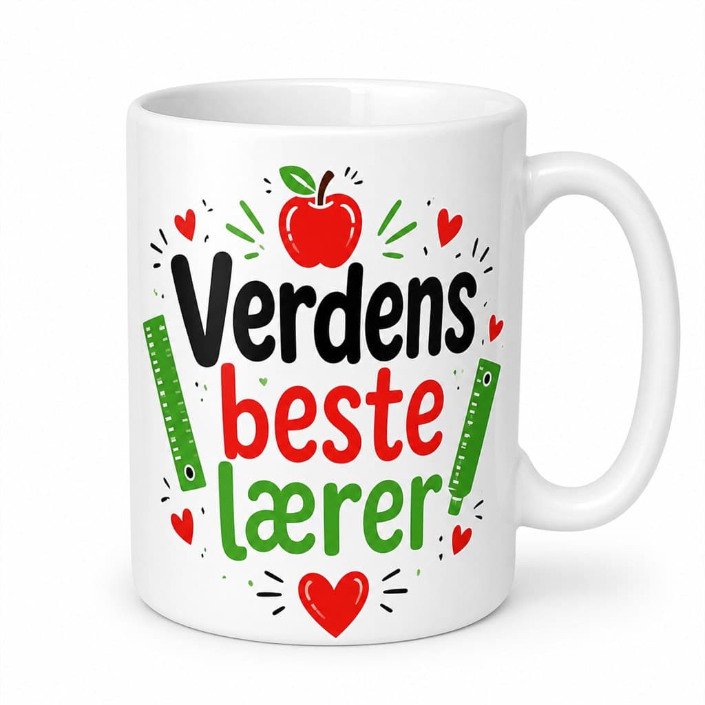 Lærerkrus – Verdens beste lærer