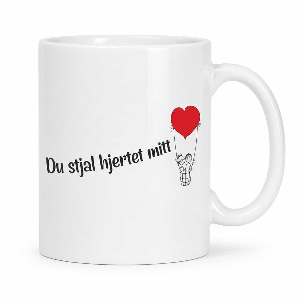 Morsomt krus Du stjal hjertet mitt