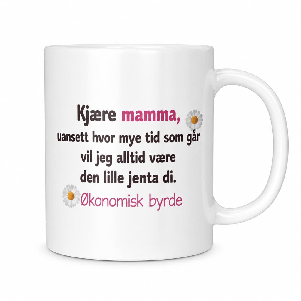 Morsomt krus økonomisk byrde til mamma