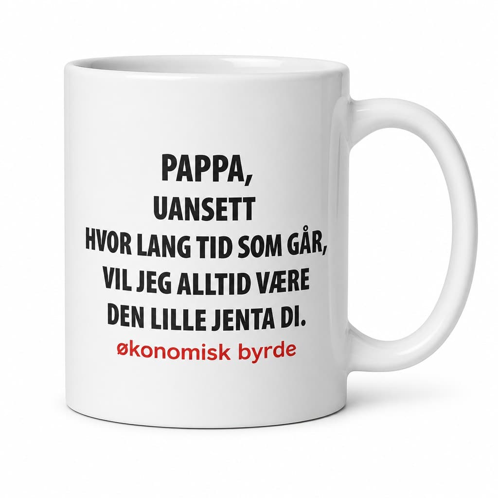 Morsomt krus pappas økonomiske byrde – PAPPA,
