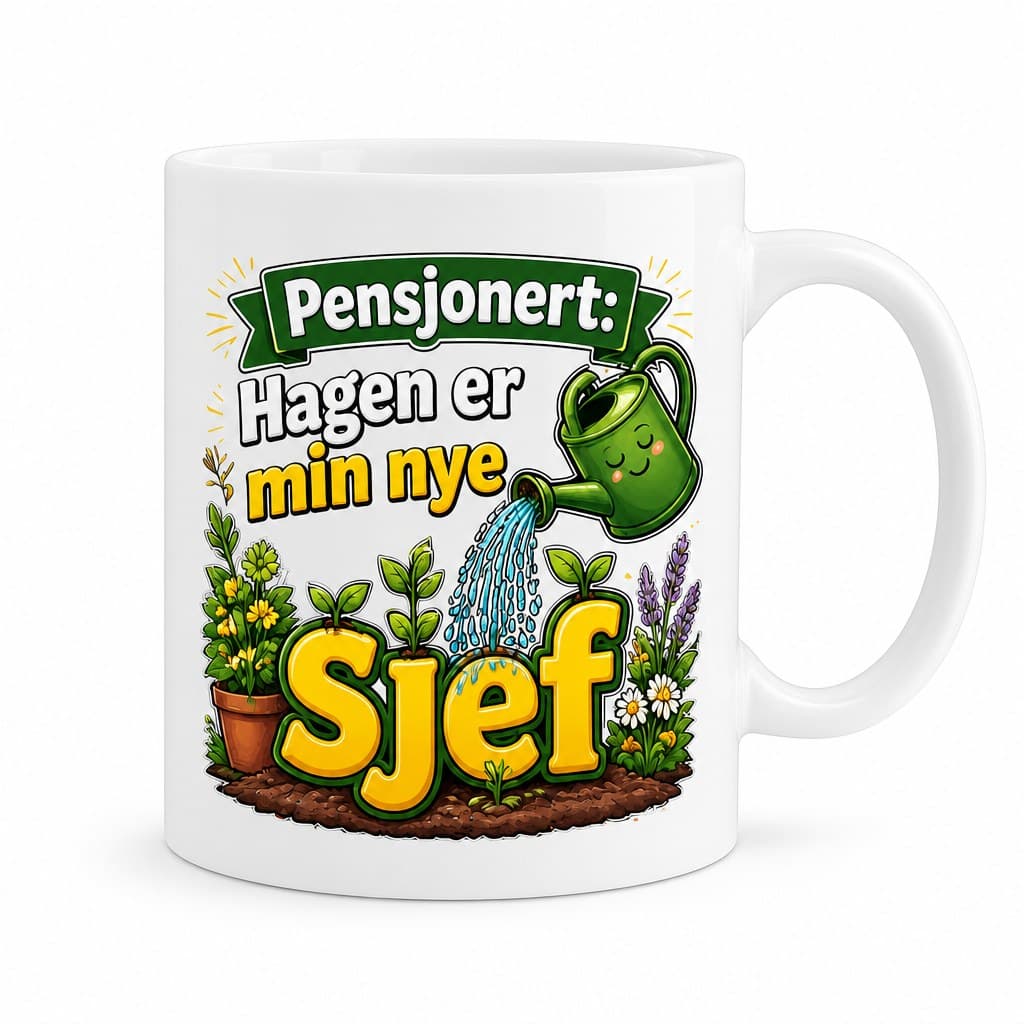 Pensjonert kaffekopp – Pensjonert: Hagen er min nye sjef
