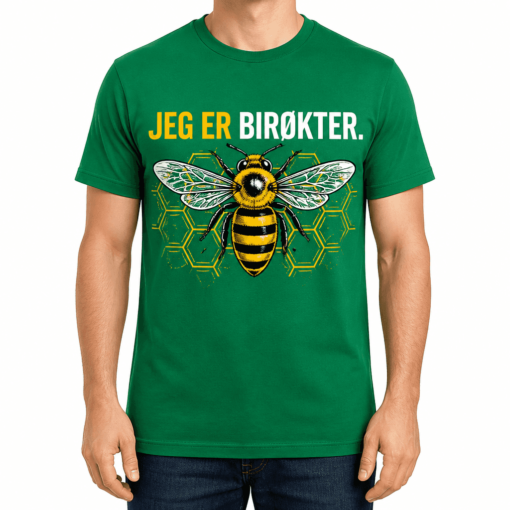 Birøkter-T-skjorte – JEG ER BIRØKTER.