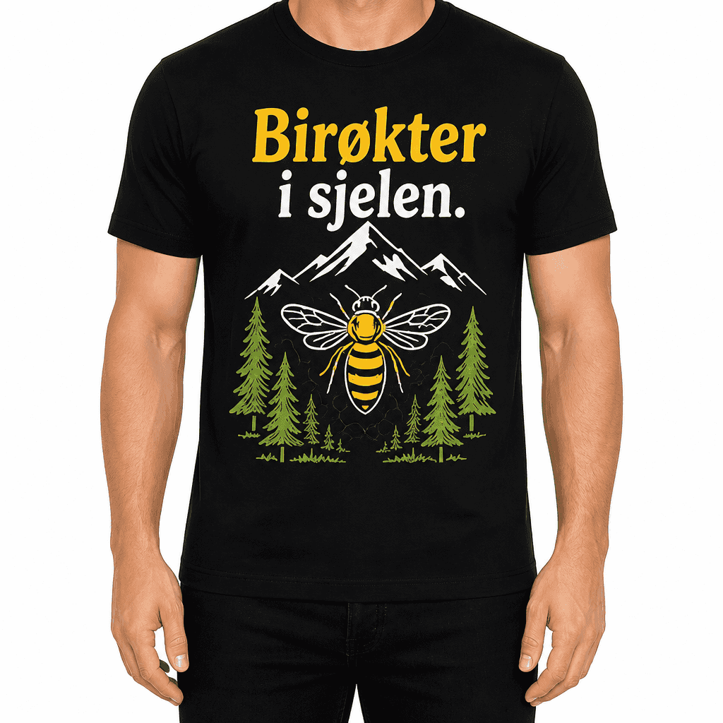 Birøkter-T-skjorte – Birøkter i sjelen.
