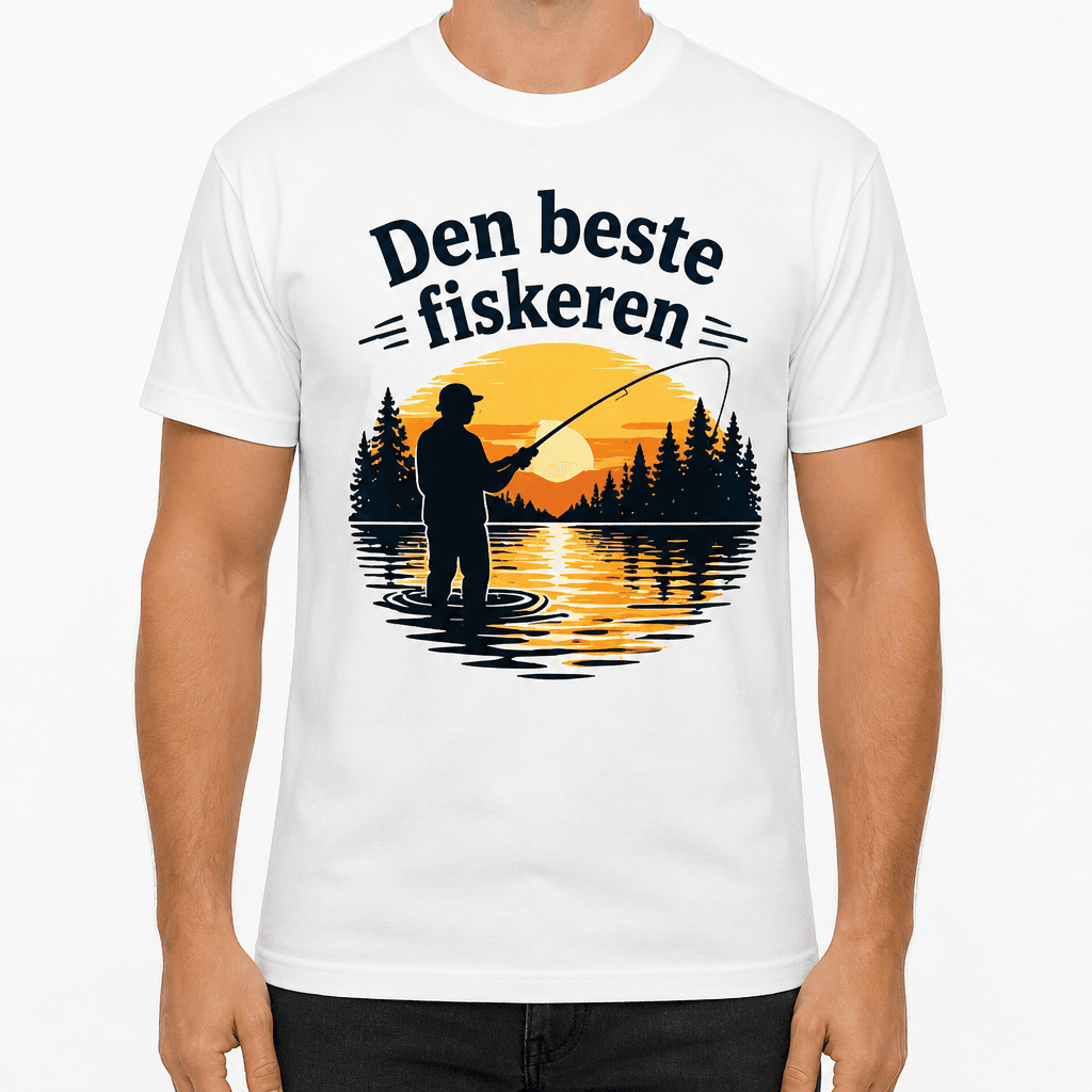 Fisker-T-skjorte – Den beste fiskeren