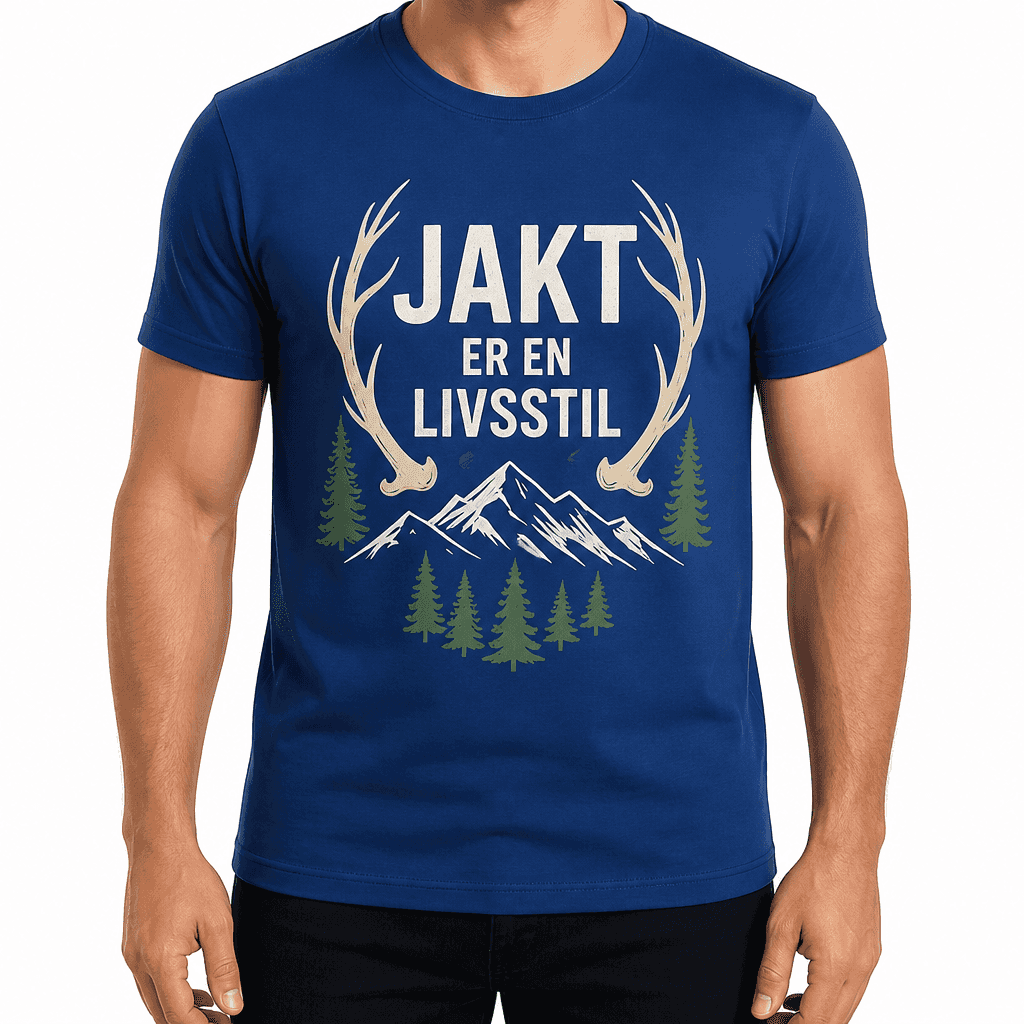 Jakt-T-skjorte – JAKT ER EN LIVSSTIL