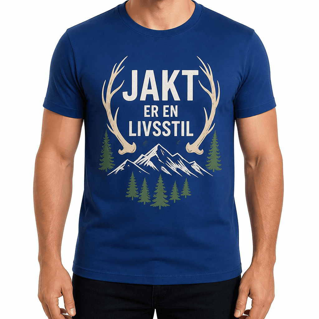Jakt-T-skjorte – JAKT ER EN LIVSSTIL