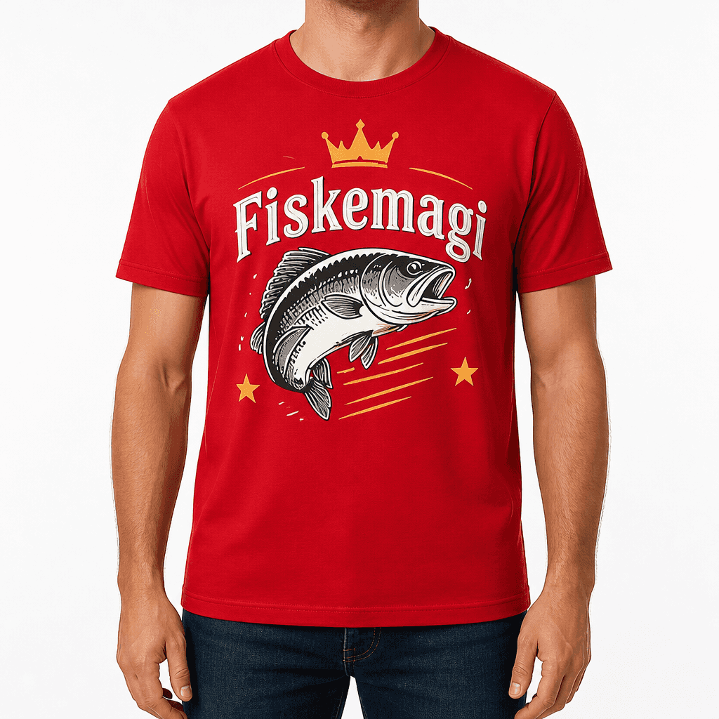 Fisker-T-skjorte – Fiskemagi