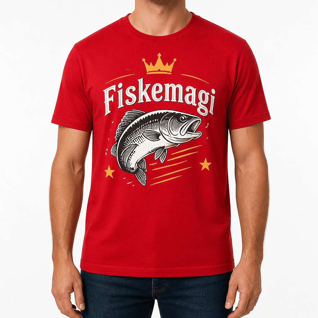 Fisker-T-skjorte – Fiskemagi