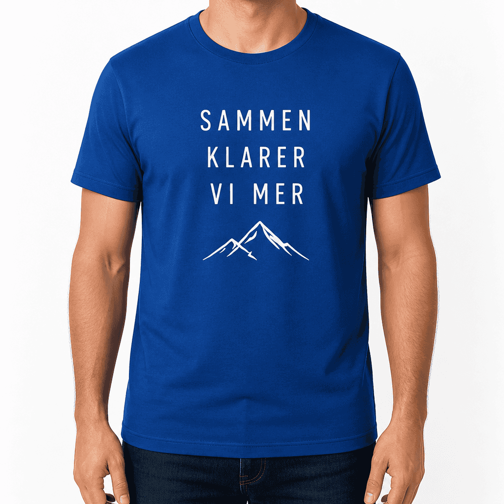 Kolleger T-skjorte â Sammen klarer vi mer