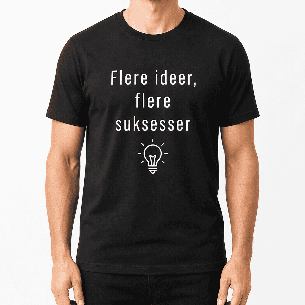 Kolleger T-skjorte â Flere ideer, flere suksesser