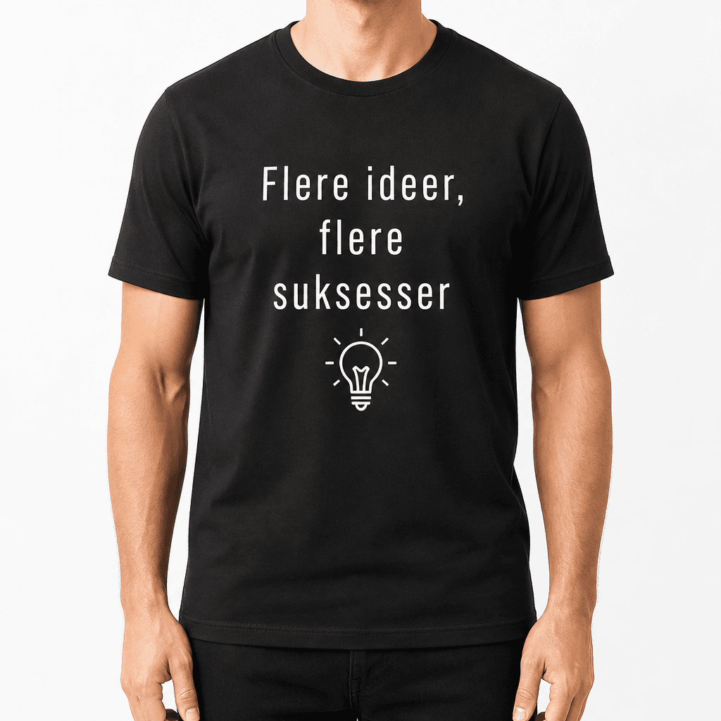 Kolleger T-skjorte – Flere ideer, flere suksesser