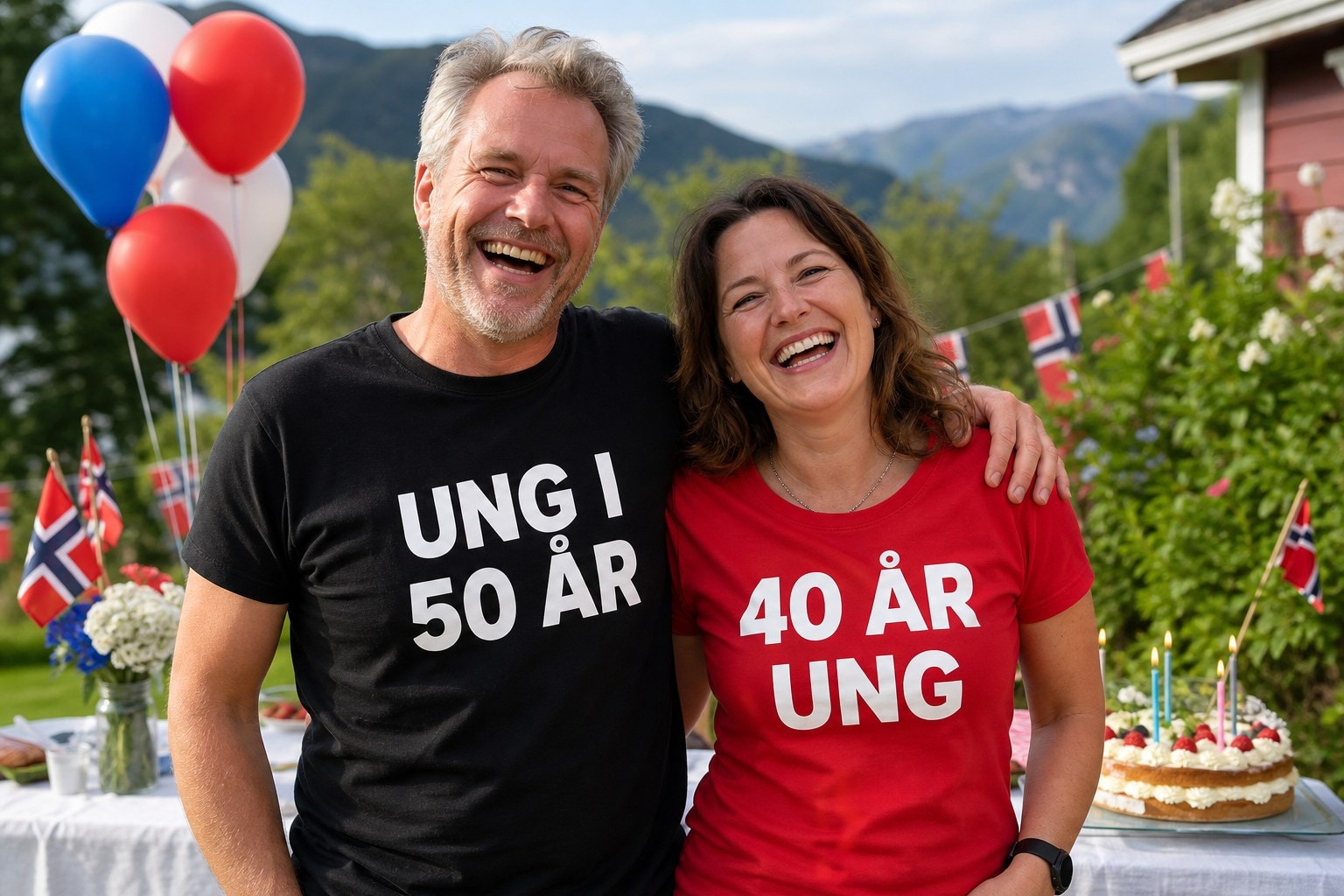 Bursdags-T-skjorter