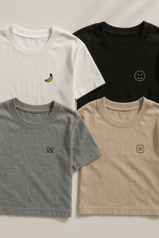 Hvordan mikse morsomme og minimalistiske T-skjortestiler