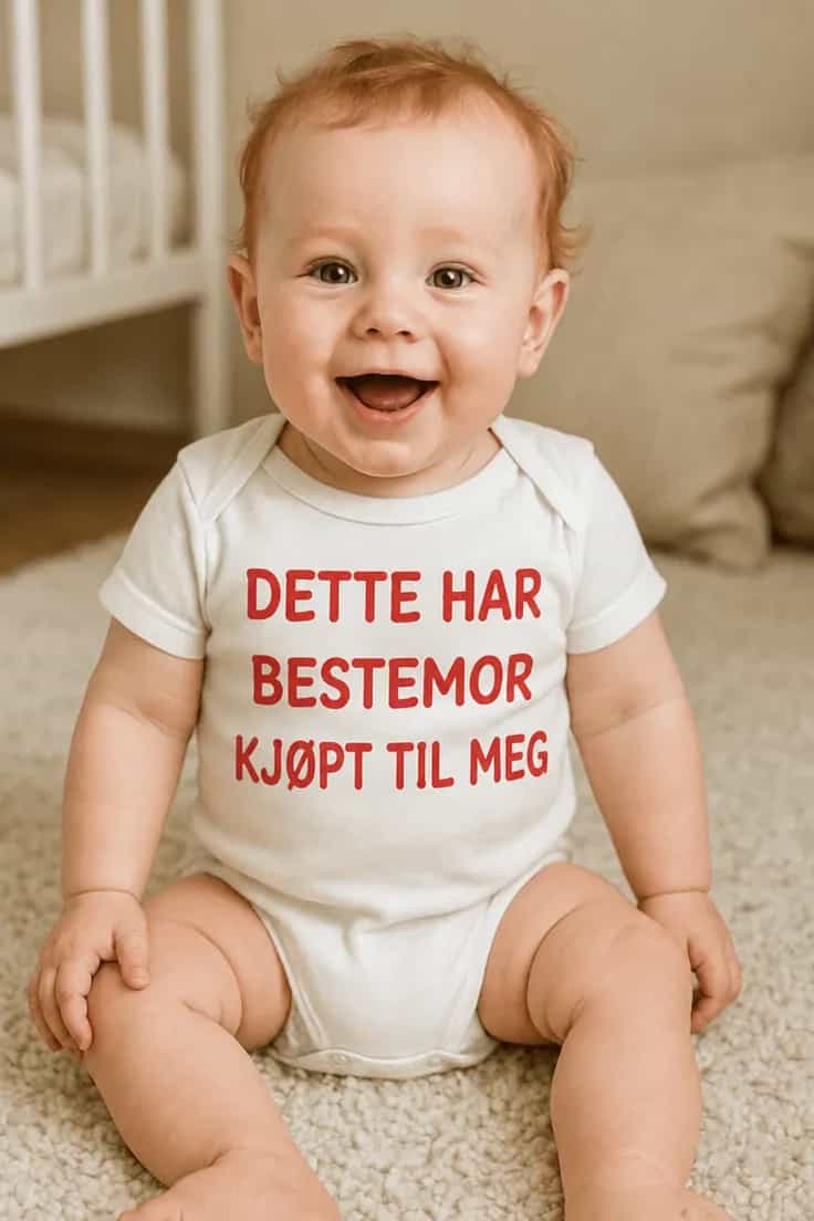 Baby-body Bestemor kjøpte dette – DETTE HAR
