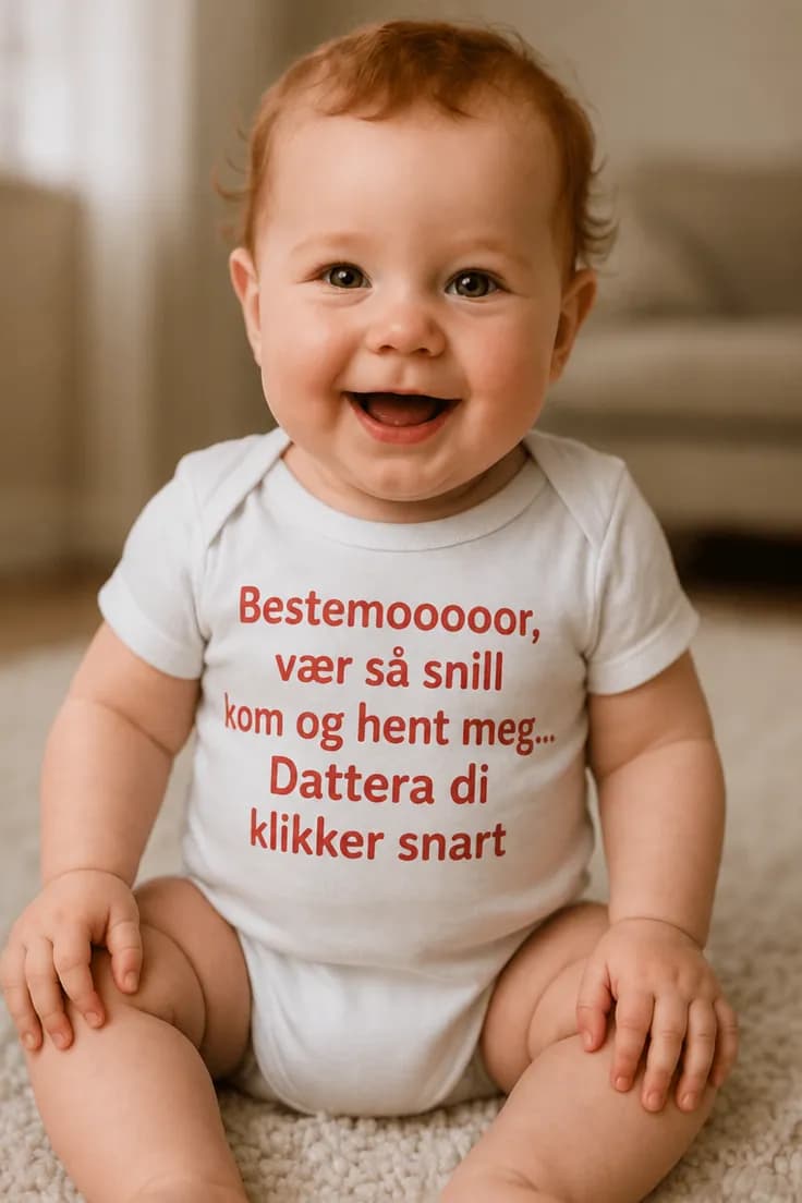 Baby-body bestemor kom og hent meg – Bestemooooor,