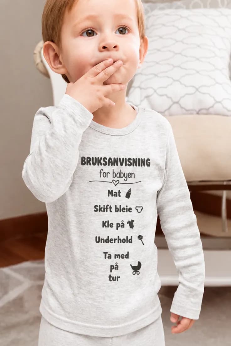 Baby-body bruksanvisning for baby – BRUKSANVISNING