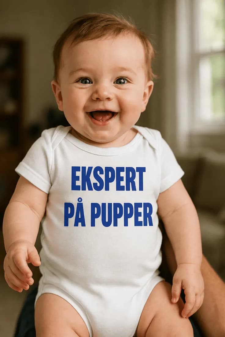 Baby-body ekspert på pupper – EKSPERT PÅ PUPPER