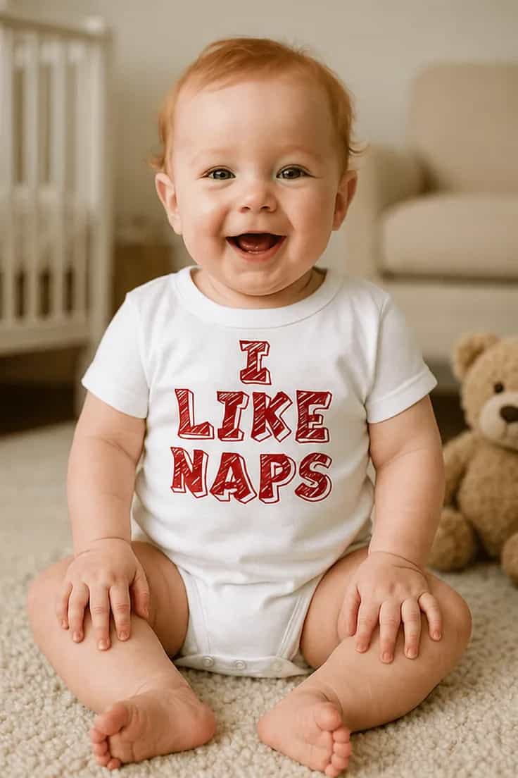 Baby-body Jeg liker å sove - I LIKE NAPS