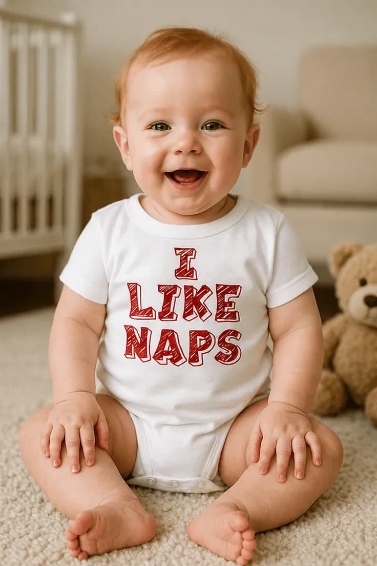 Baby-body Jeg liker å sove - I LIKE NAPS