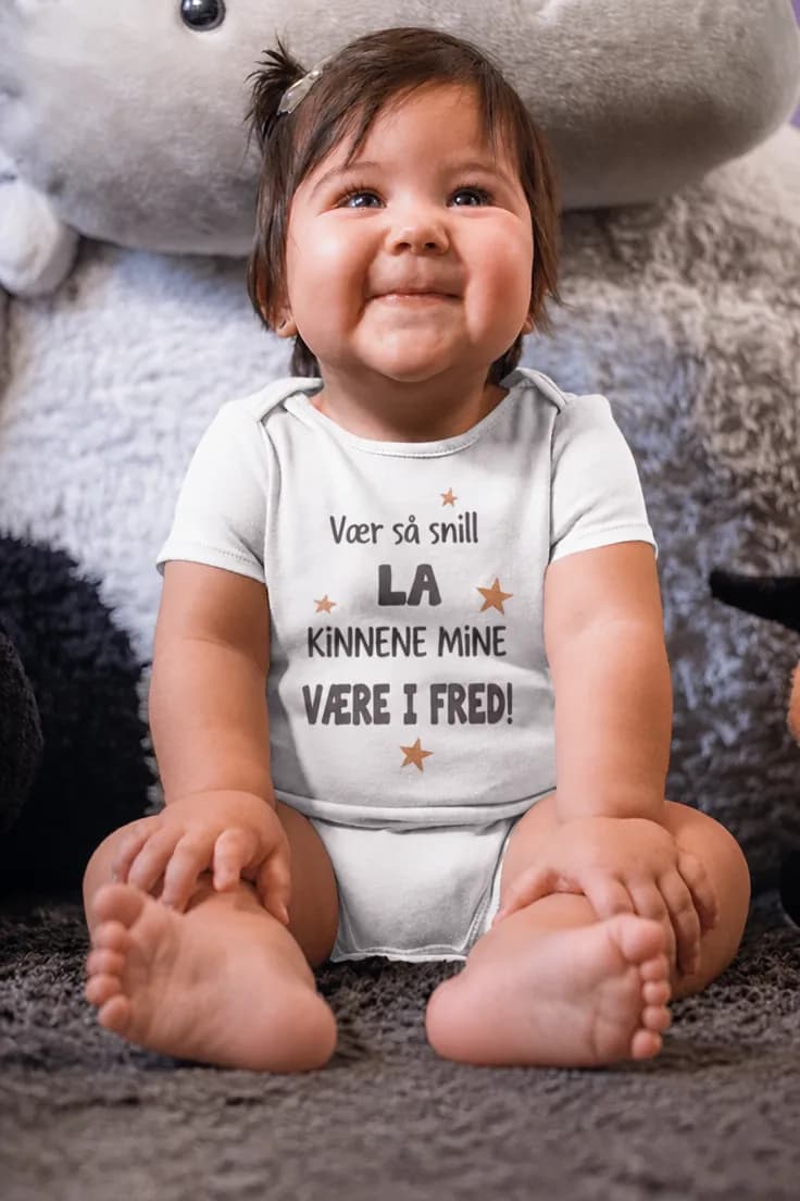 Baby-body la kinnene være i fred – Vær så snill