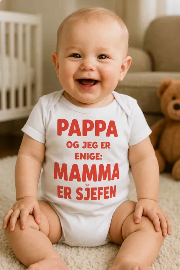 Baby-body mamma er sjefen – PAPPA OG JEG ER ENIGE: