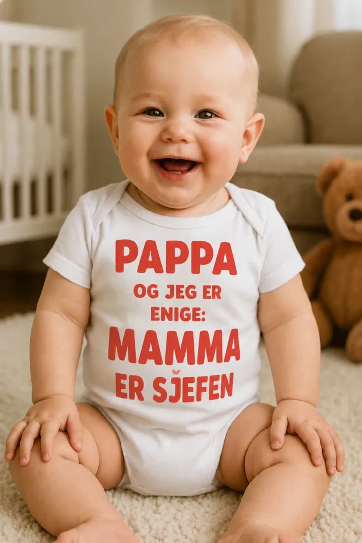 Baby-body mamma er sjefen – PAPPA OG JEG ER ENIGE: