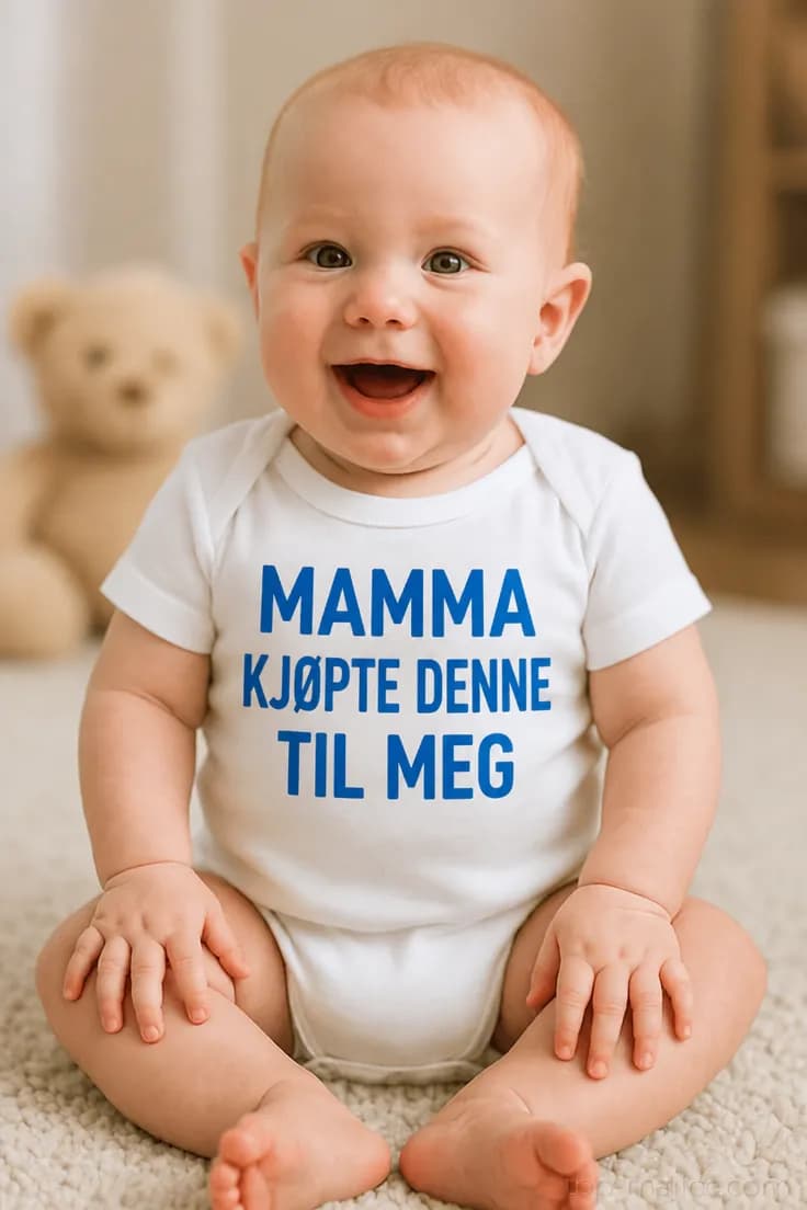 Baby-body Mamma kjøpte denne – MAMMA KJØPTE