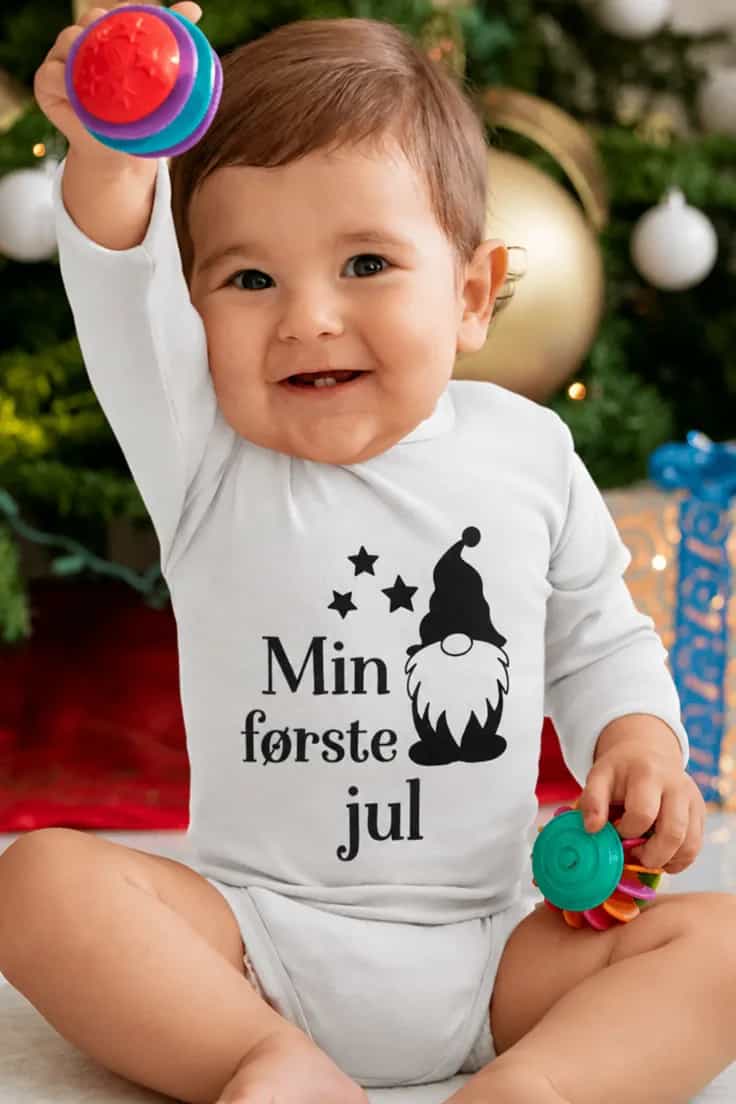 Baby-body Min første jul â Min første jul