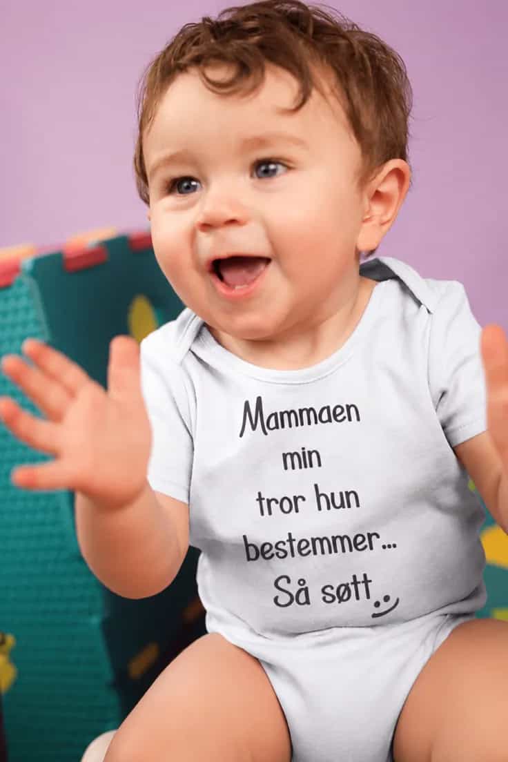 Baby-body Så søtt – Mammaen min tror hun bestemmer...