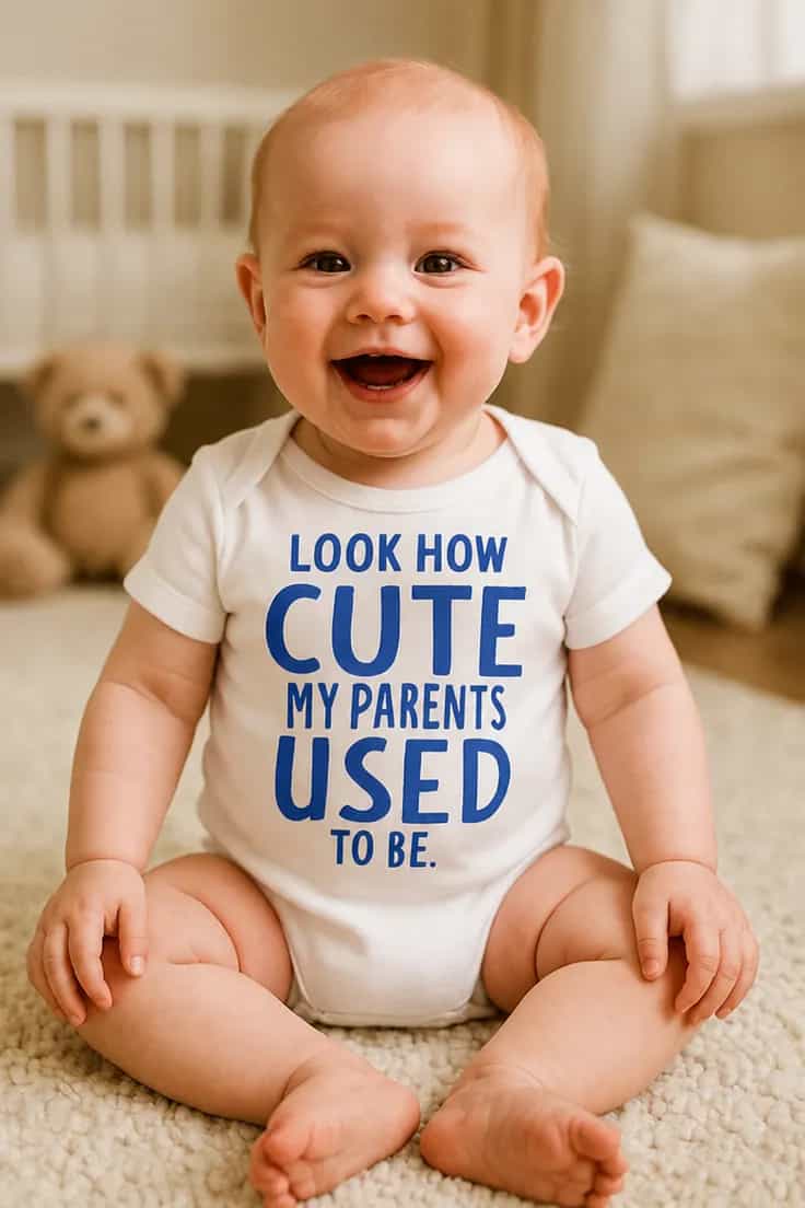 Baby-body Søte foreldre før – LOOK HOW CUTE MY PARENTS