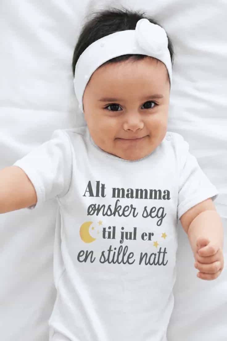 Baby-body Stille natt â Alt mamma ønsker seg