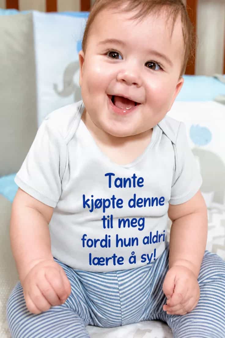 Baby-body Tante kjøpte denne – Tante kjøpte denne