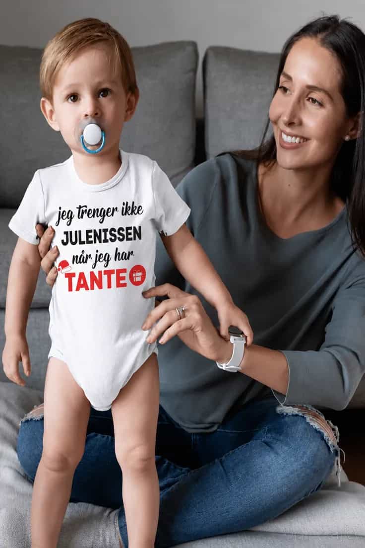 Baby-body Trenger ikke julenissen med ønsket navn
